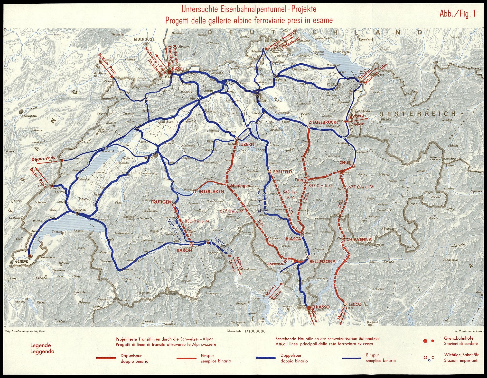 Der Tunnelplan | Alptransit Portal